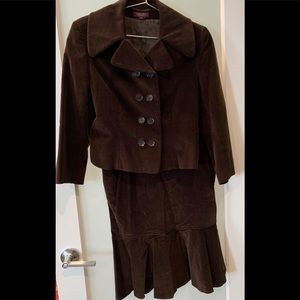 Escada set in corduroy